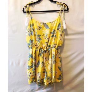 As U Wish Yellow Romper